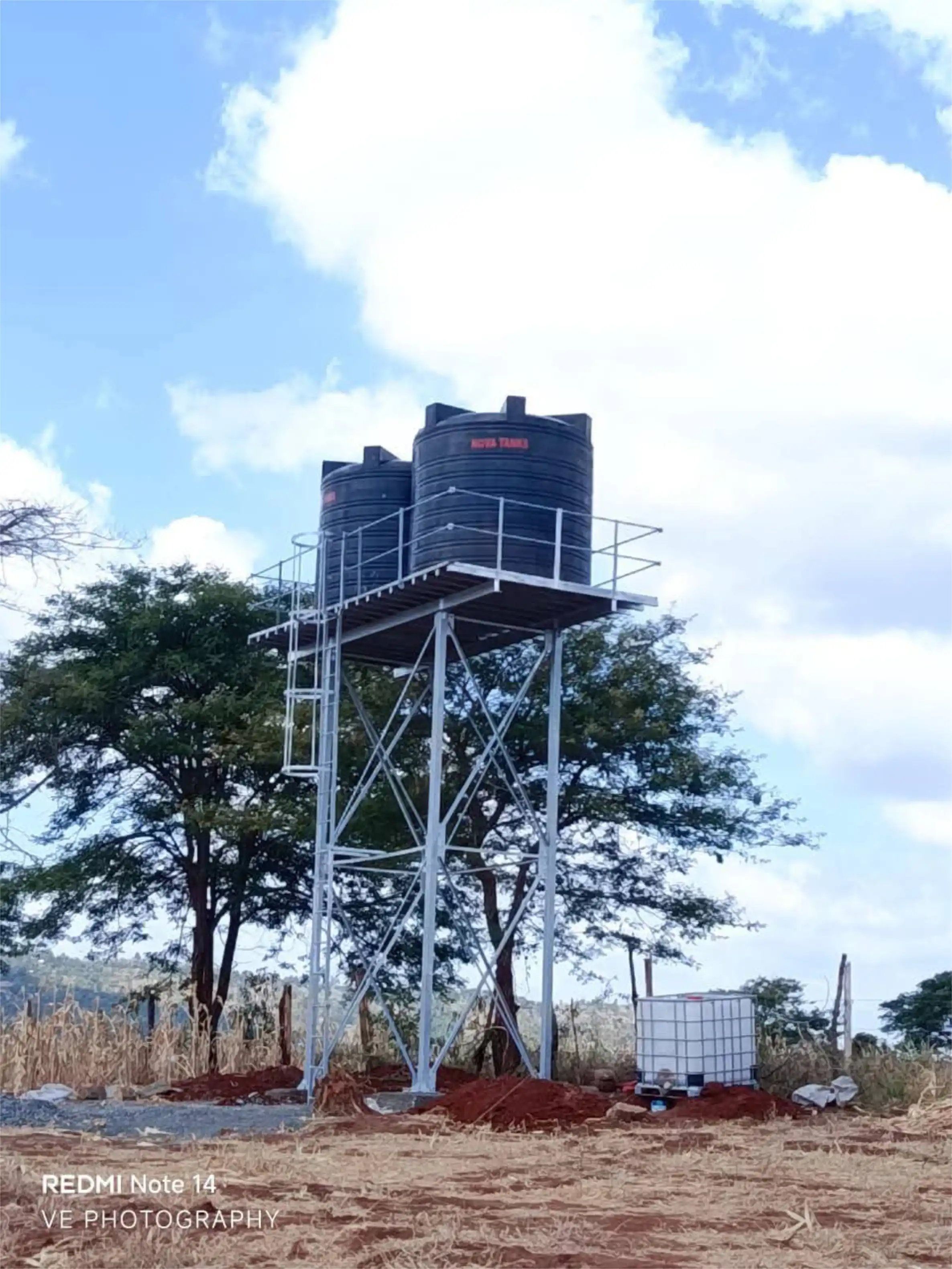 Industrial water infrastructure project